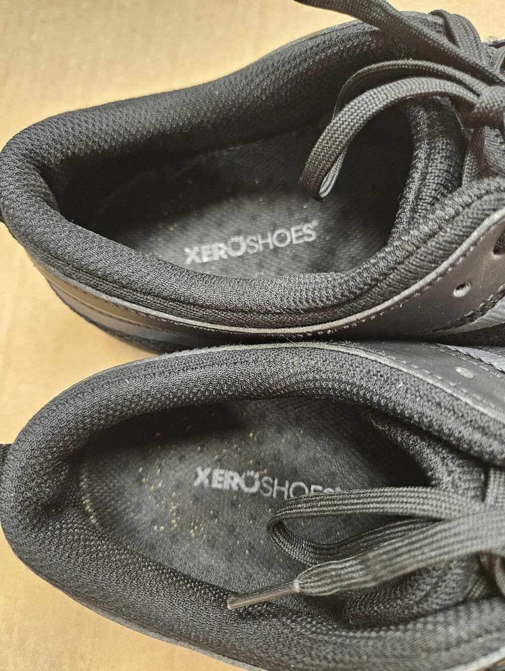 Xero Shoes Zelen Barefoot Black Minimalist Sneakers Athletic Wide Toe Box Sz 13